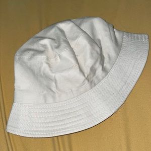 Cream Bucket Hat.